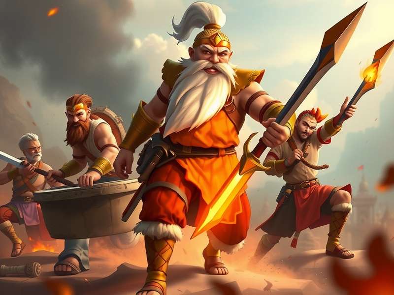 Indian Players Enjoying Burning Warrior Fury